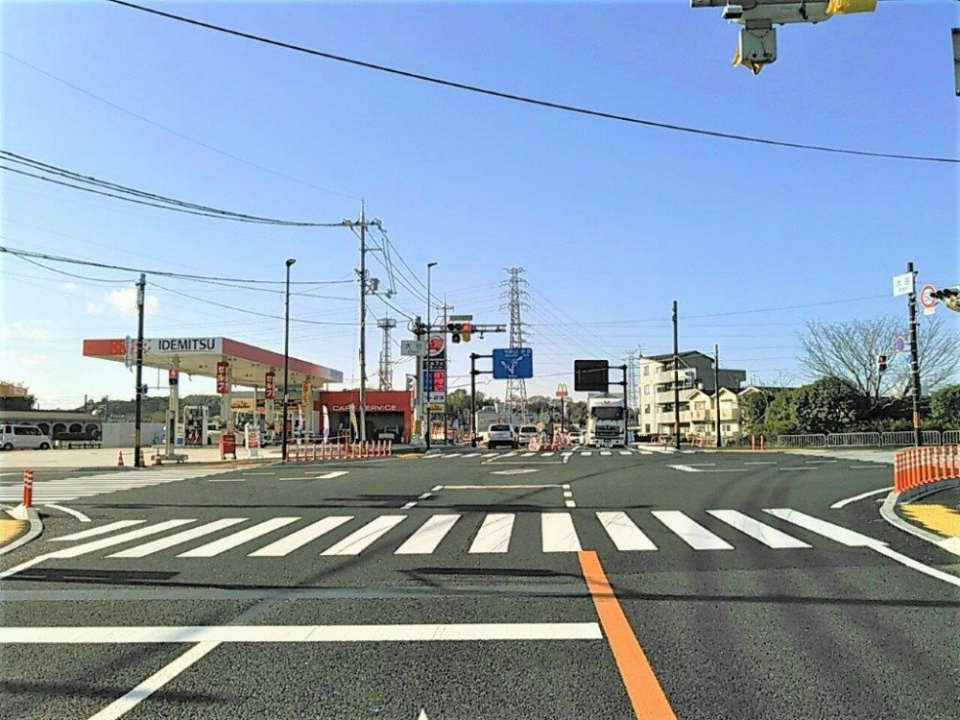木津東バイパス大谷交差点改良工事 写真3