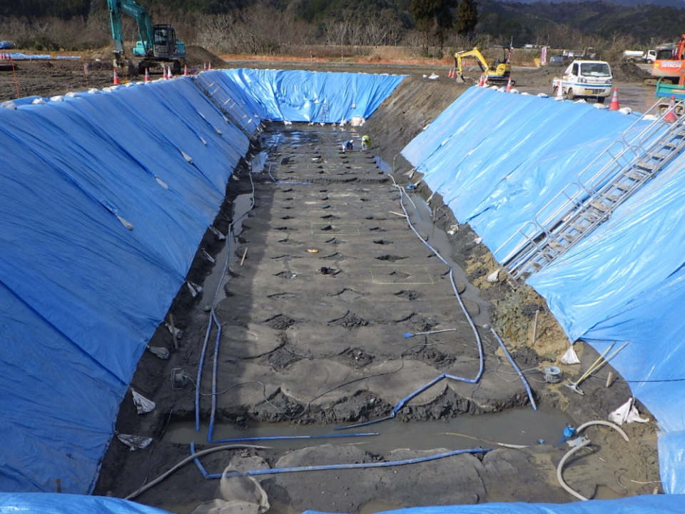 三日市地区水田谷川樋門築造工事 写真7
