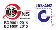 ISO9001:2015／ISO140001:2015