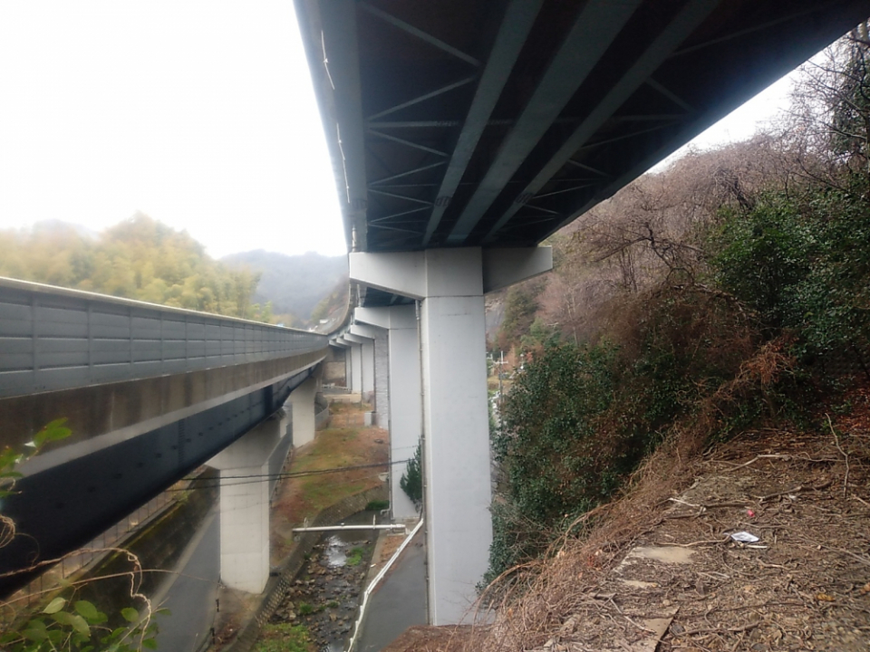 国道161号奥町橋補修工事 写真2