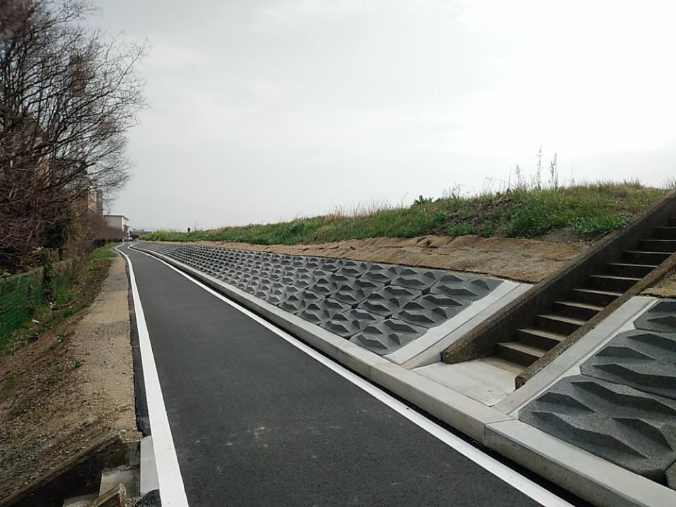 桂川久世地区他堤防強化工事 写真3