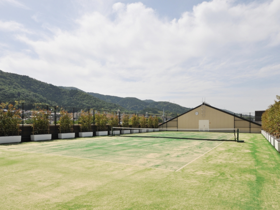 京都市立醍醐中学校体育館・テニスコート複合施設 写真8